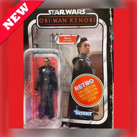 🆕 STAR WARS || Retro Collection 3.7” Reva Third Sister Action Figure Obi-Wan- - Picture 1 of 6